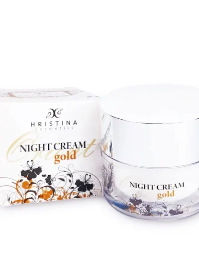 Anti-aging natuurlijke Nachtcrème Goud