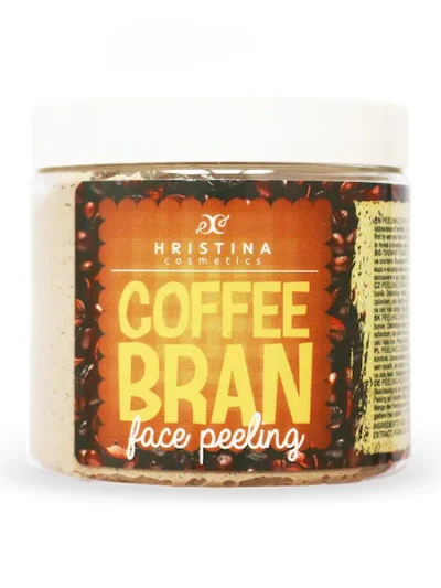 natuurlijke koffie scrub voor gezicht