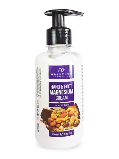 Natuurlijke magnesium hand- & voetcrème hydrateert en ontspant