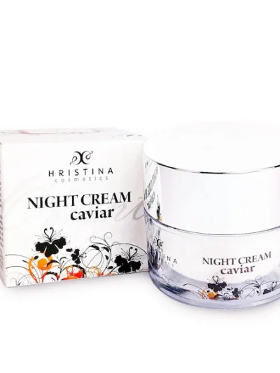 Natuurlijke anti-aging Kaviaar nachtcrème