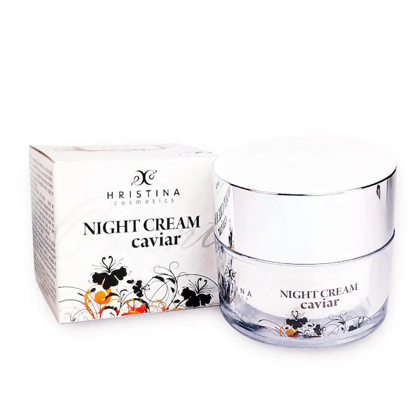 Natuurlijke anti-aging Kaviaar nachtcrème