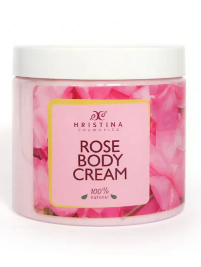 Natuurlijke hydraterende Rose body crème