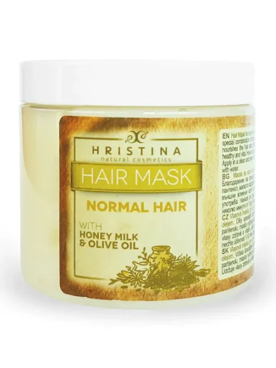 Natuurlijke Honing , Melk & OLijfolie haarmasker