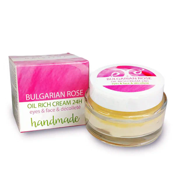 Natuurlijke Dag en Nachtcrème Bulgarian rose