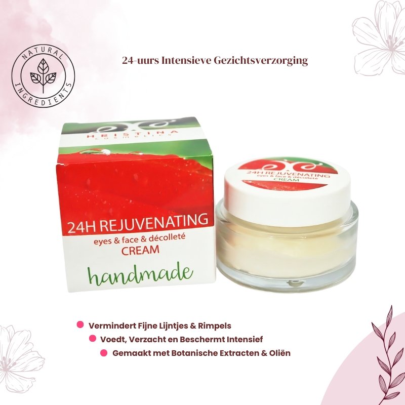 Voordelen Hristina 24-uurs verzorgende crème