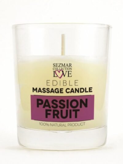 Sezmar Love massagekaars Passion Fruit 100 ml in glazen potje
