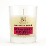 Sezmar Love Massagekaars Strawberry Mousse – Warme Massageolie 100 ml