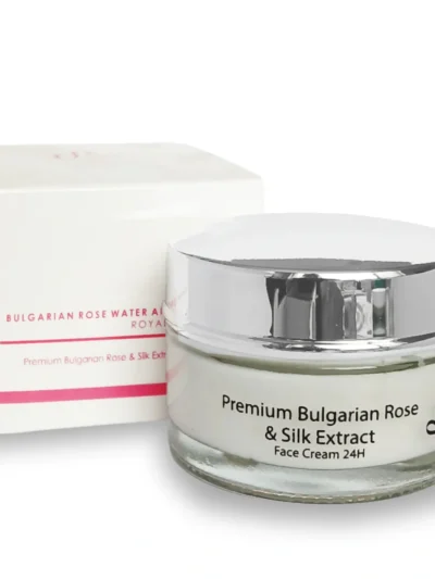 Sayaz Royalty Perfection 24H anti-age crème met Bulgaarse roos en zijde, 50 ml pot